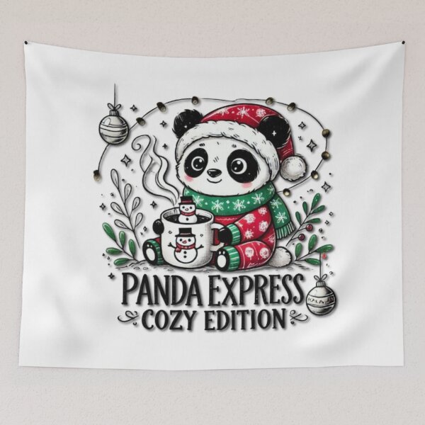 Item preview, Panda Express - Cozy Holiday Edition designed and sold by HopeLoom.