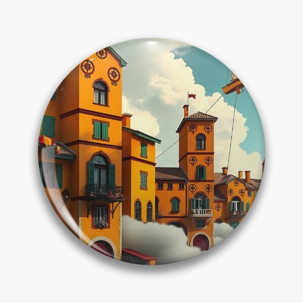 Item preview, Kite Dreams Over Cloud Castle designed and sold by PanoramaPrints.