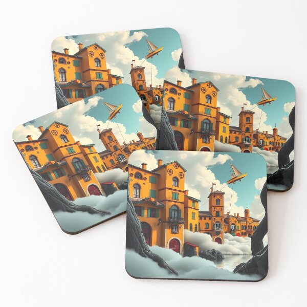Item preview, Kite Dreams Over Cloud Castle designed and sold by PanoramaPrints.