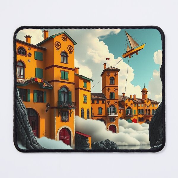 Item preview, Kite Dreams Over Cloud Castle designed and sold by PanoramaPrints.