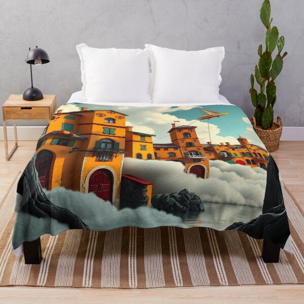 Item preview, Kite Dreams Over Cloud Castle designed and sold by PanoramaPrints.