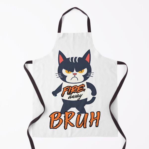 Item preview, Fire Away Bruh Cat designed and sold by LLdreams.