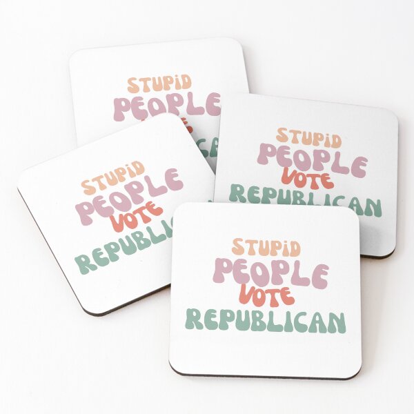 Item preview, Stupid People Vote Republican designed and sold by kemperboyd.