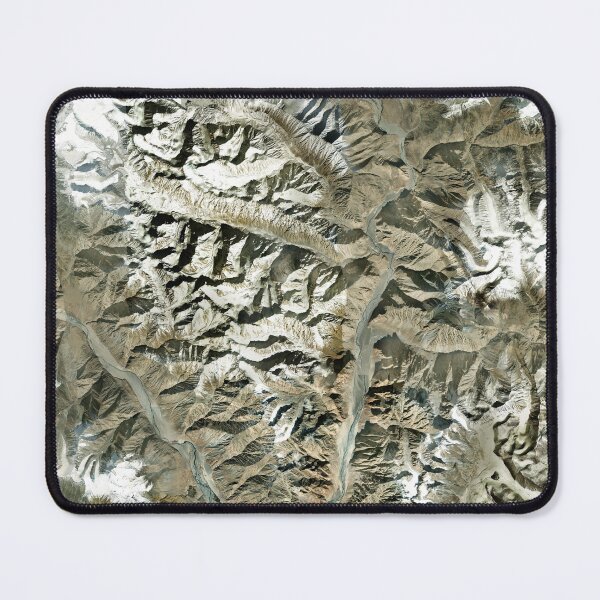 Item preview, Rugged Mountain Terrain Satellite View designed and sold by CropWear.