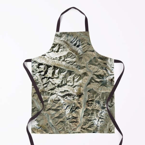 Item preview, Rugged Mountain Terrain Satellite View designed and sold by CropWear.