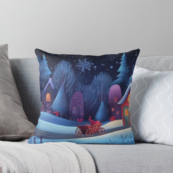 Item preview, Nochebuena en el pueblo designed and sold by Sergii Davydenko.