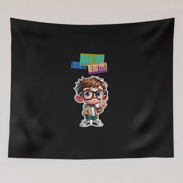 Item preview, What You Looking At Nerd? designed and sold by UnknownEnt.