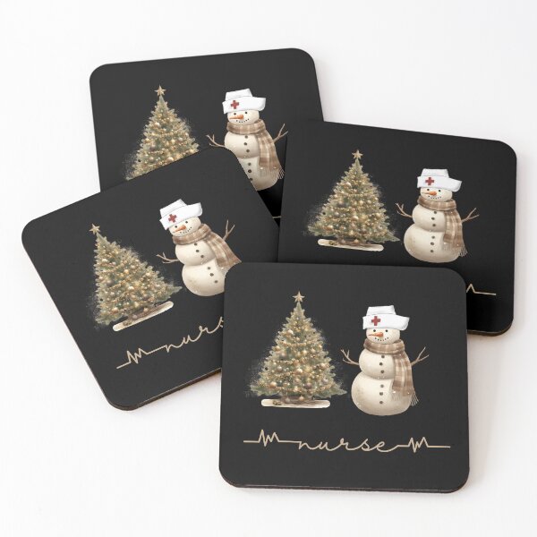 Artikelvorschau, Frohe Weihnachten für Krankenschwestern Niedliches Design entworfen und verkauft von LovelyHappyGift.