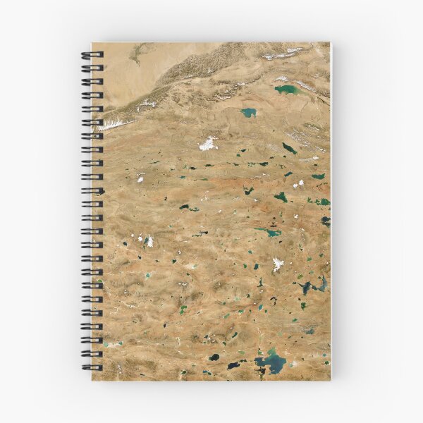 Item preview, Rugged Mountain Terrain Satellite View designed and sold by CropWear.