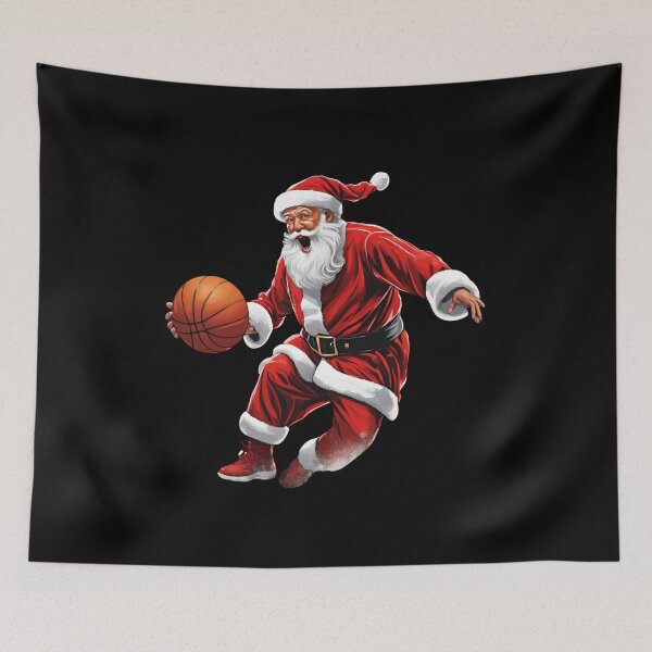 Item preview, Basketball Santa Slam Dunk Ugly Christmas designed and sold by BobHan.