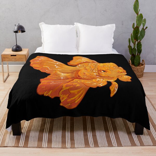 Item preview, Sweet goldfish, painterly sketch art style designed and sold by selk-i3.