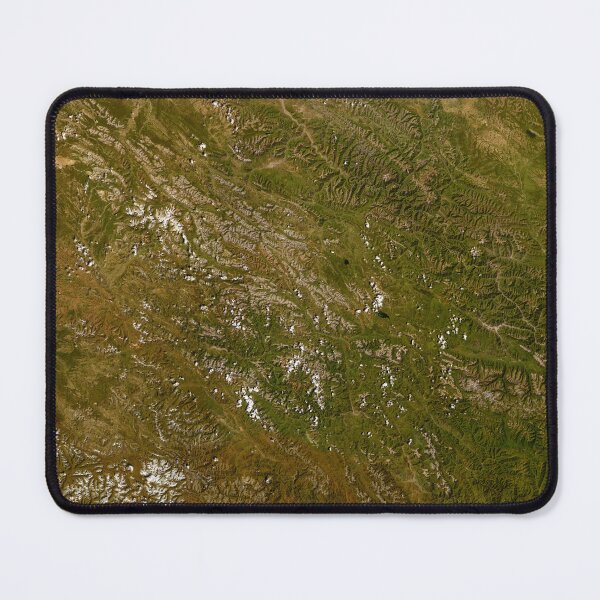 Item preview, Rugged Mountain Terrain Satellite View designed and sold by CropWear.