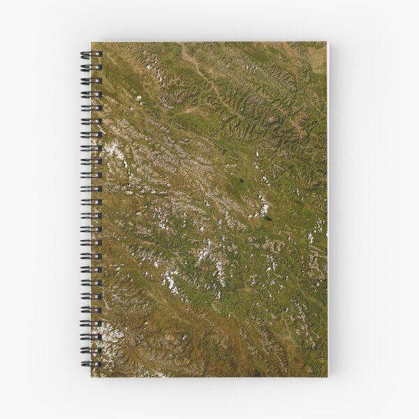 Item preview, Rugged Mountain Terrain Satellite View designed and sold by CropWear.