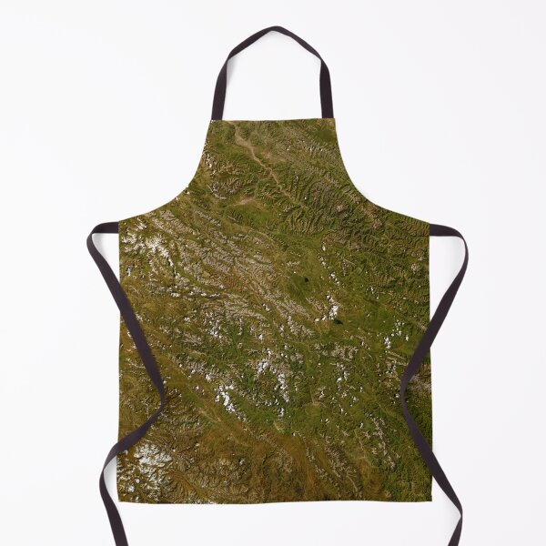 Item preview, Rugged Mountain Terrain Satellite View designed and sold by CropWear.