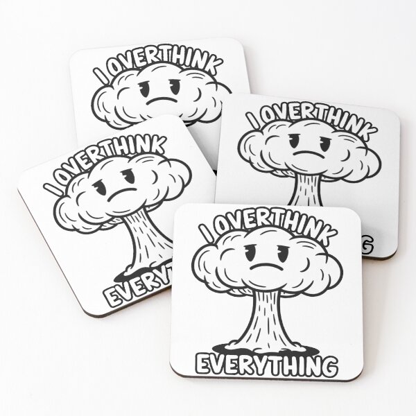 Item preview, I Overthink Everything designed and sold by MonkiFlipp.