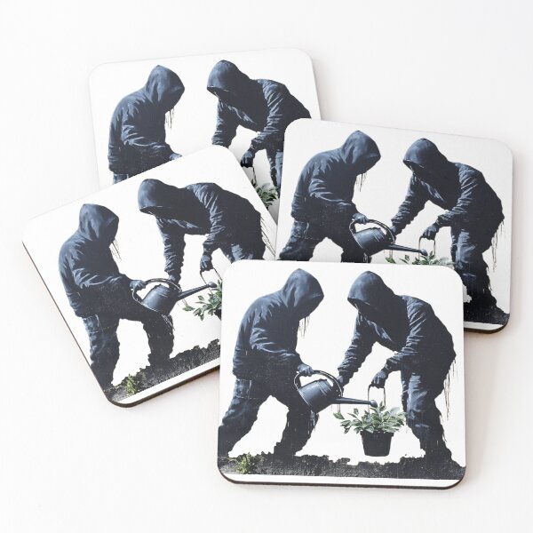 Item preview, Graffiti Thugs Watering Plant designed and sold by HardysHouse.