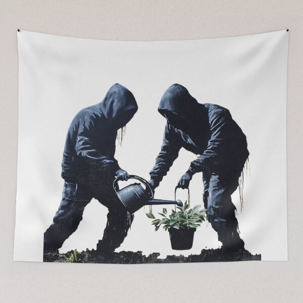 Item preview, Graffiti Thugs Watering Plant designed and sold by HardysHouse.