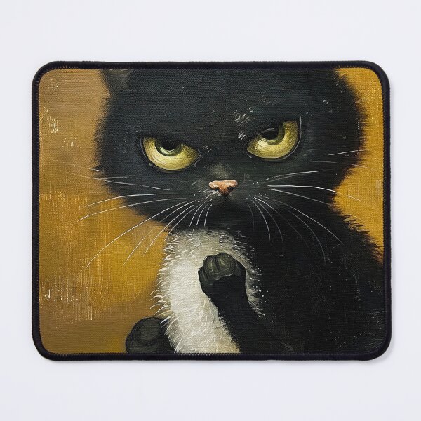 Item preview, Cat - Grumpiest Barista Ever designed and sold by MelaFay.