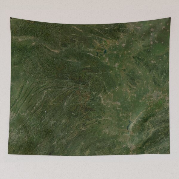 Item preview,  Verdant Plains and Mountain Ridges from Above designed and sold by CropWear.