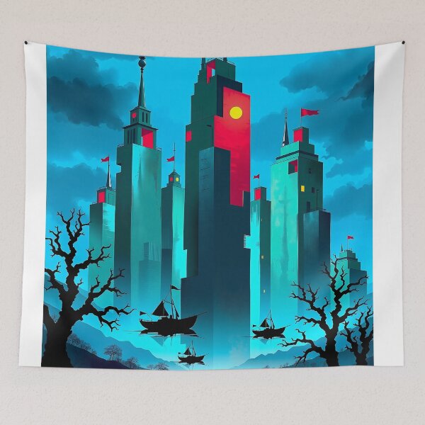 Item preview, Golden Dreams City designed and sold by PanoramaPrints.
