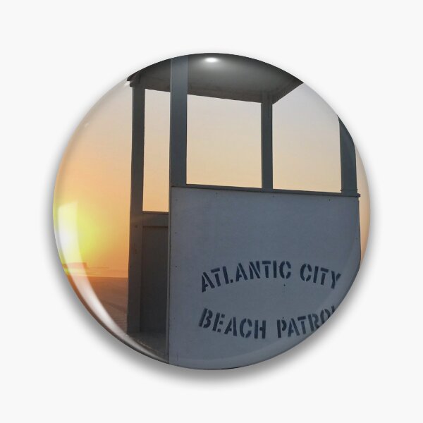 Item preview, Atlantic City Lifeguard Beach Sunrise designed and sold by LeslieMac713.