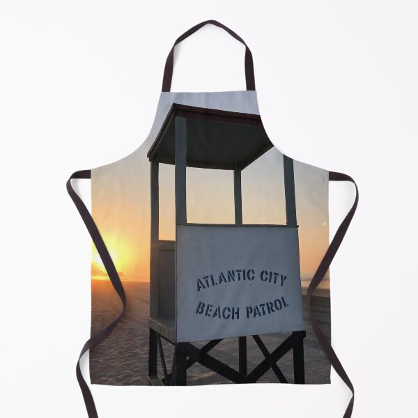 Item preview, Atlantic City Lifeguard Beach Sunrise designed and sold by LeslieMac713.