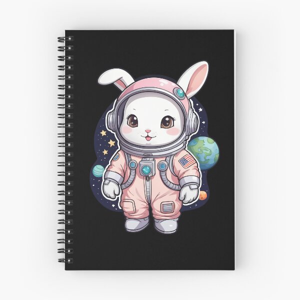 Item preview, Astronaut Rabbit in Space Suit – Cute and Quirky Design designed and sold by timizar.