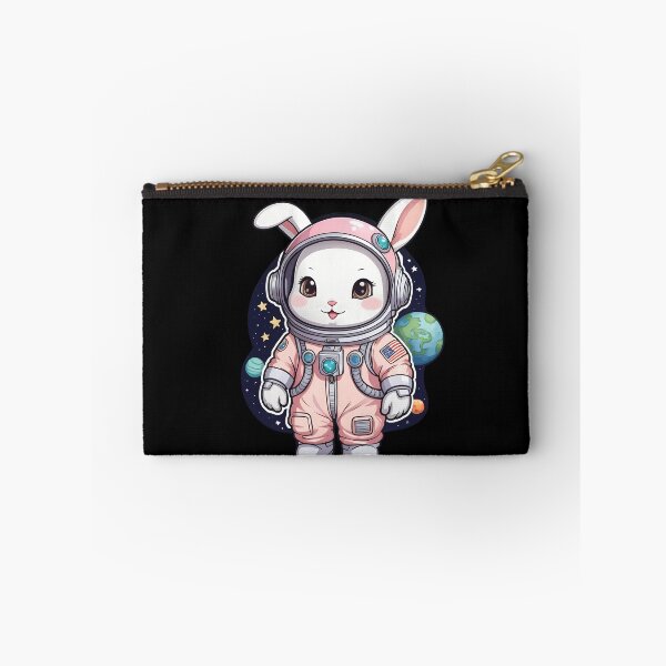 Item preview, Astronaut Rabbit in Space Suit – Cute and Quirky Design designed and sold by timizar.