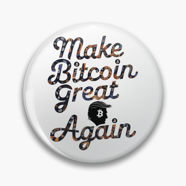 Item preview, Make Bitcoin Great Again - Political and Crypto Design designed and sold by liligo-art.
