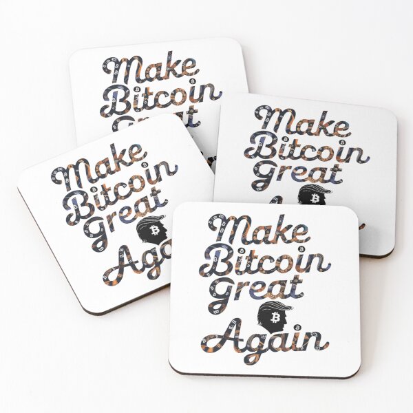 Item preview, Make Bitcoin Great Again - Political and Crypto Design designed and sold by liligo-art.