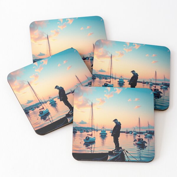 Item preview, Golden Hour Harbor Serenity designed and sold by PanoramaPrints.