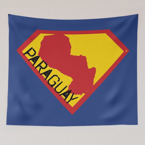 Item preview, PARAGUAY Spell Out - Freedom Is The Superpower - SUPERHERO design designed and sold by pelagio.