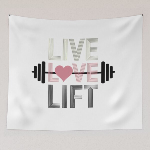 Item preview, Live Love Lift designed and sold by BugiDesignArt.