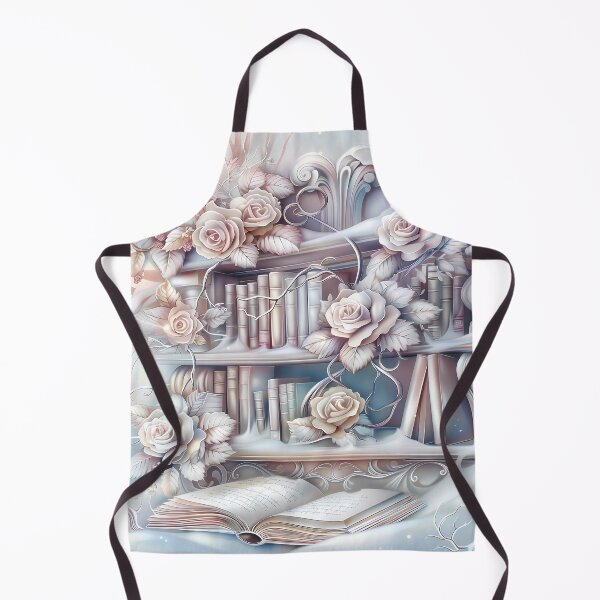 Item preview, Winter landscape.Floral pattern.Winter flowers and a book on the snow.Pastel colors. designed and sold by MagelliShop.