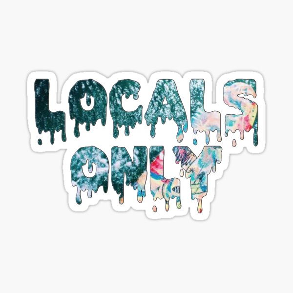Item preview, locals only beach surf waves tumblr, aesthetic designed and sold by maddie p.
