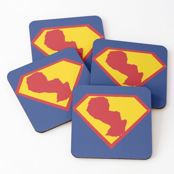 Item preview, SUPER PARAGUAY - Freedom Is The Superpower - SUPERHERO design designed and sold by pelagio.