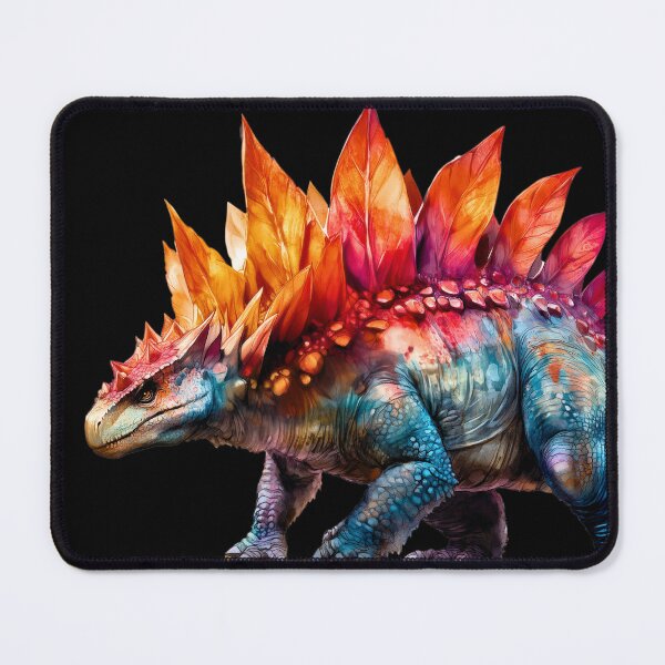 Item preview, Colorful Stegosaurus designed and sold by ACastilloArt.
