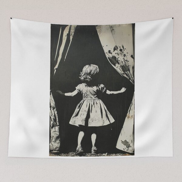 Item preview, Girl In Window Graffiti designed and sold by HardysHouse.
