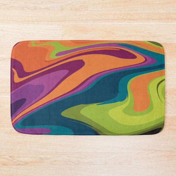 Item preview, Marbleized Geode Groovy Rainbow designed and sold by Skull Fern.