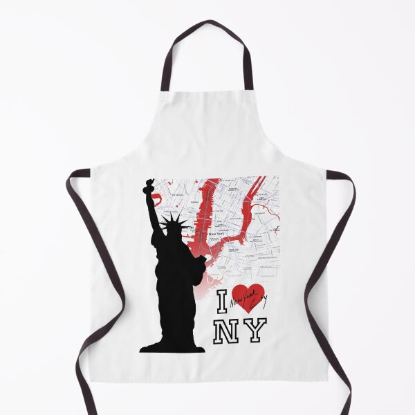 Item preview, New York City Map Art – Manhattan, Brooklyn & Statue of Liberty designed and sold by Psycho-Crazy.