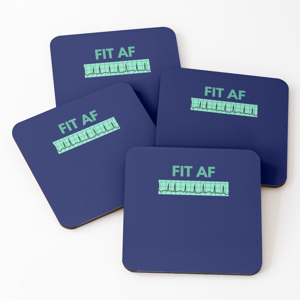 Item preview, Coasters (Set of 4) designed and sold by ResusTreeMerch.