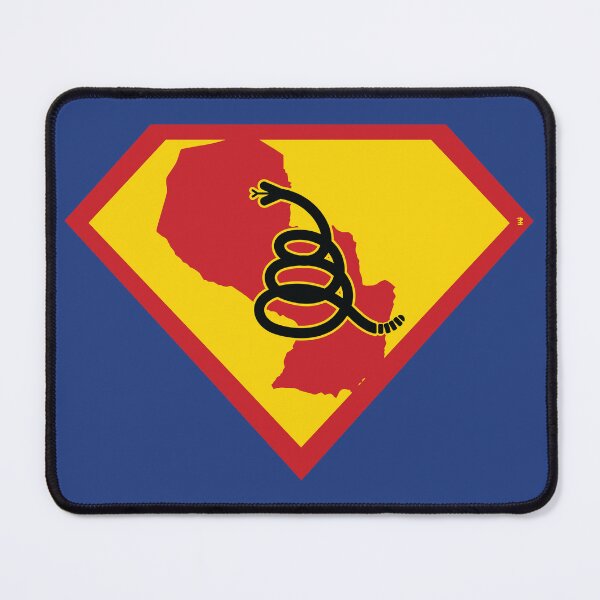 Item preview, PARAGUAY - Freedom Is The Superpower - Modern Gadsden Snake Flag - Dont Tread On Me SUPERHERO design designed and sold by pelagio.