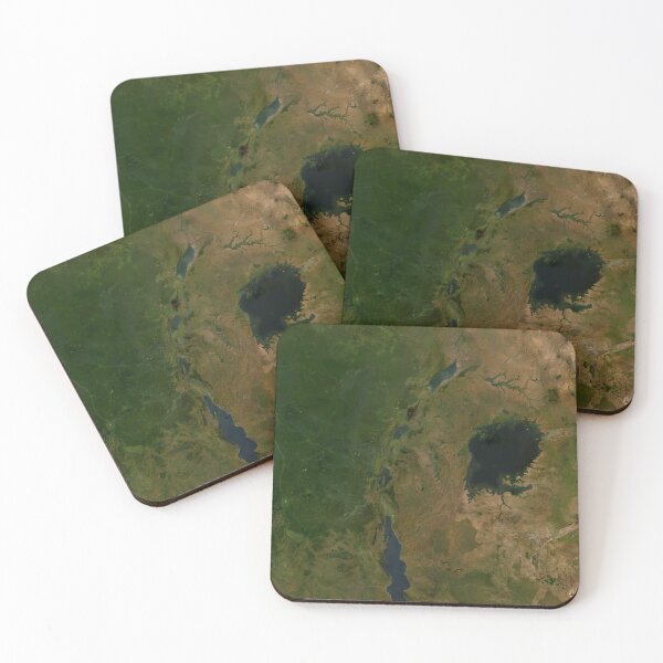 Item preview, Vast Greenery and Water Bodies from a Satellite Perspective designed and sold by CropWear.