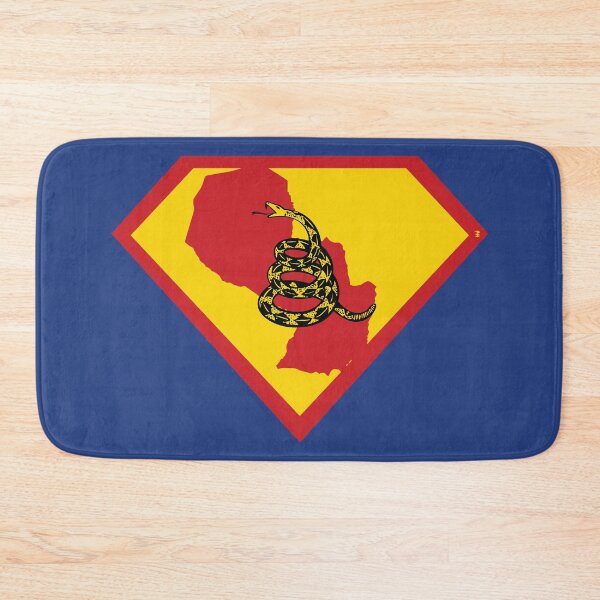 Item preview, PARAGUAY  - Freedom Is The Superpower -  Gadsden Snake Flag - Dont Tread On Me SUPERHERO design designed and sold by pelagio.