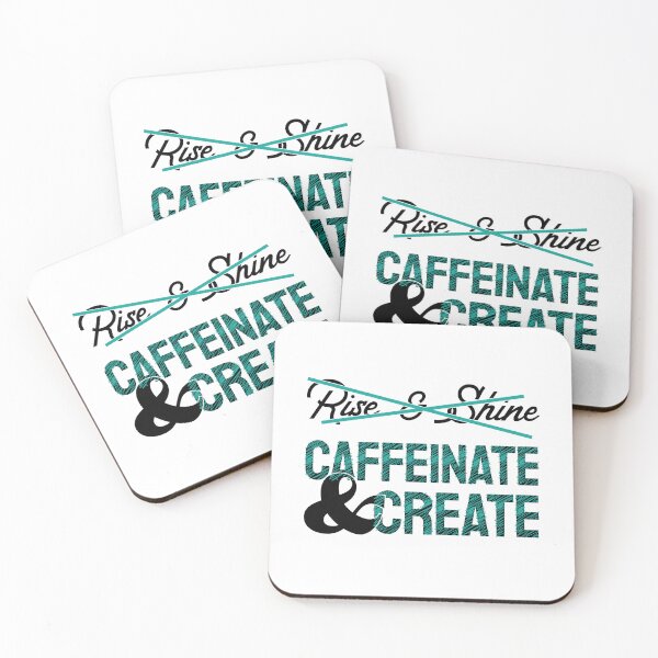 Item preview, Caffeinate & Create - Light designed and sold by Holly Norine Design.
