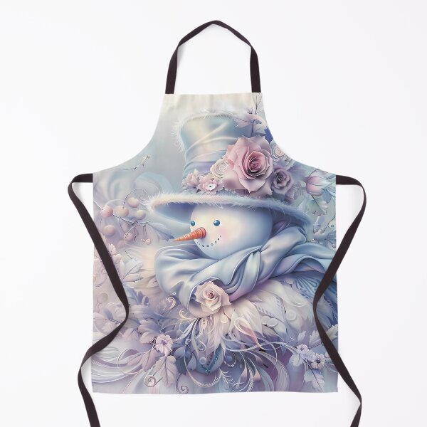 Item preview, Winter pattern. Snowman in a beautiful outfit. Retro style. Pastel colors. designed and sold by MagelliShop.