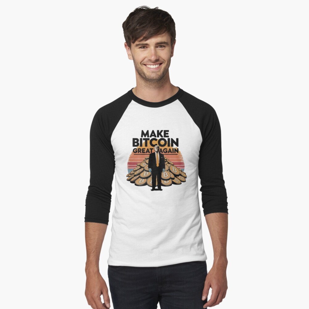 Make Bitcoin Great Again - Vintage Crypto and Political Design
