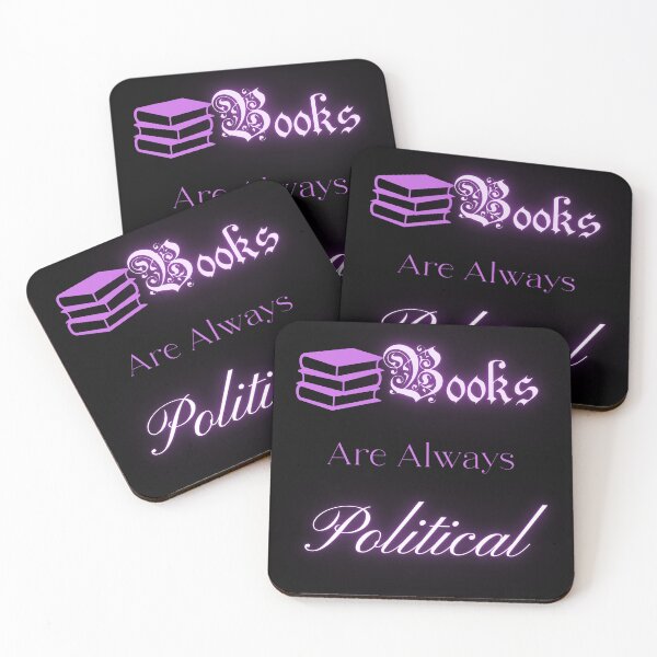 Item preview, Books Are Political  designed and sold by RoxyJoCreations.