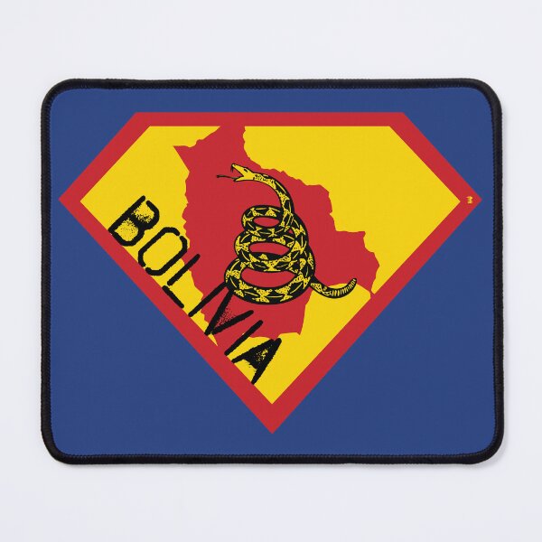 Item preview, BOLIVIA Spell Out - Freedom Is The Superpower - Gadsden Snake Flag - Dont Tread On Me SUPERHERO design designed and sold by pelagio.