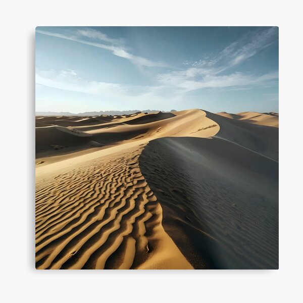 Item preview, sand dunes shadows in desert and sky designed and sold by AA-designstore.